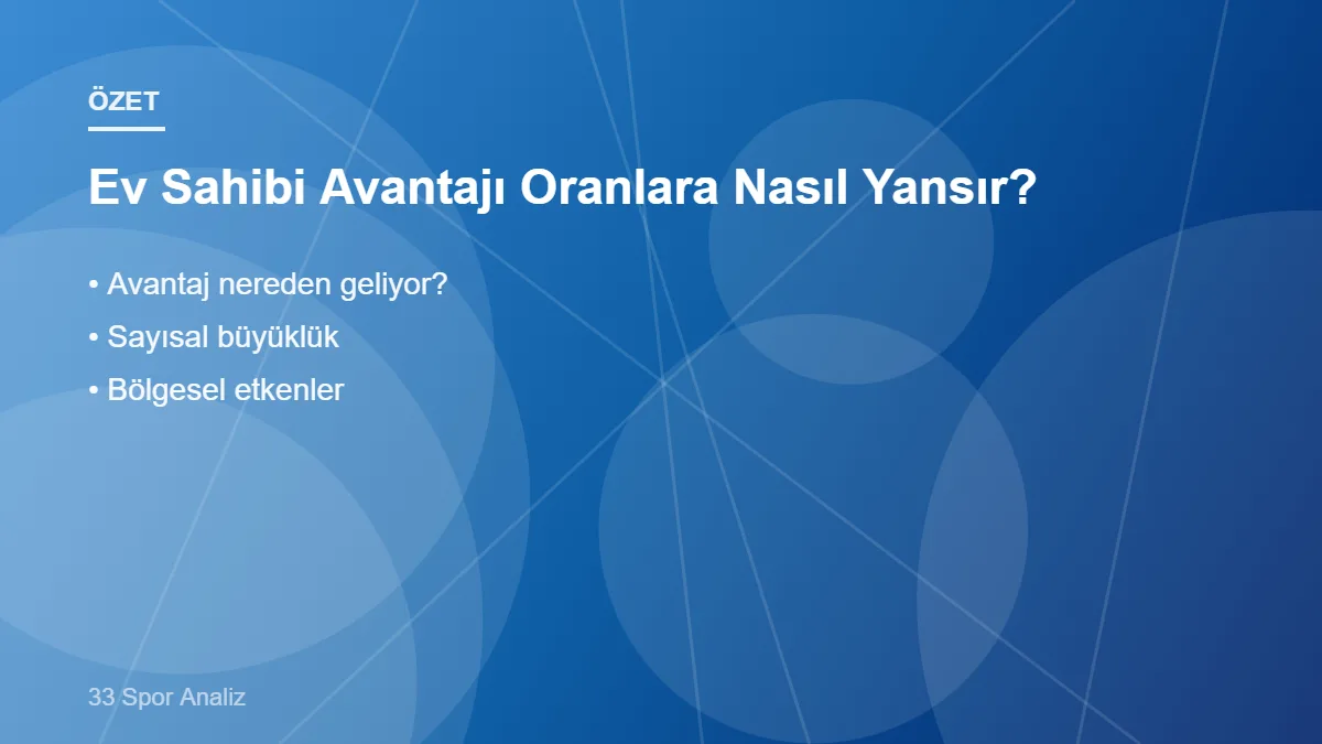 Ev Sahibi Avantajı Oranlara Nasıl Yansır? – ana başlıklar